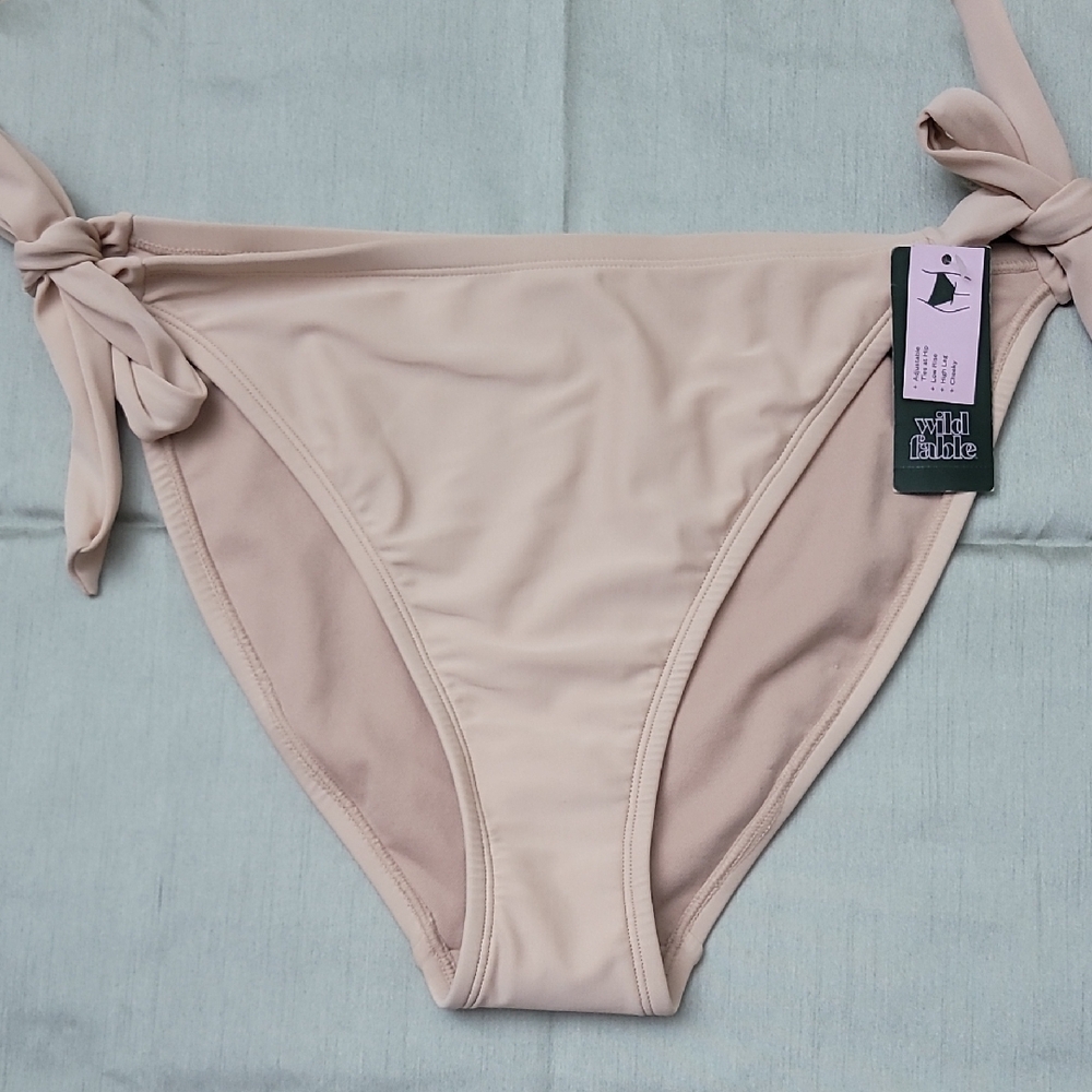 Wild Fable Adjustable Nude Bikini Bottom Woman Size XL